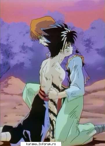 zici ca hiei e al tau, dar defapt sti ca in anime el in final are sentimente pentru mukuro si ramane