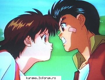 eh... e sensibila dar cand se enerveaza te face sa-ti retragi  :rotfl:  cum a patit yusuke dupa