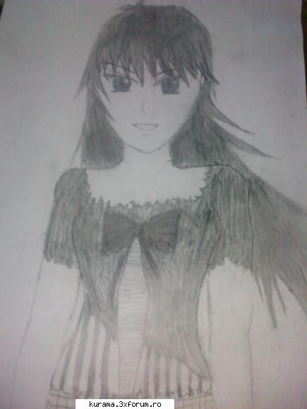 si apropo de poza cu iubita lui kurama... si eu am facut una >.< seamana 70% cu mn oarecum desene